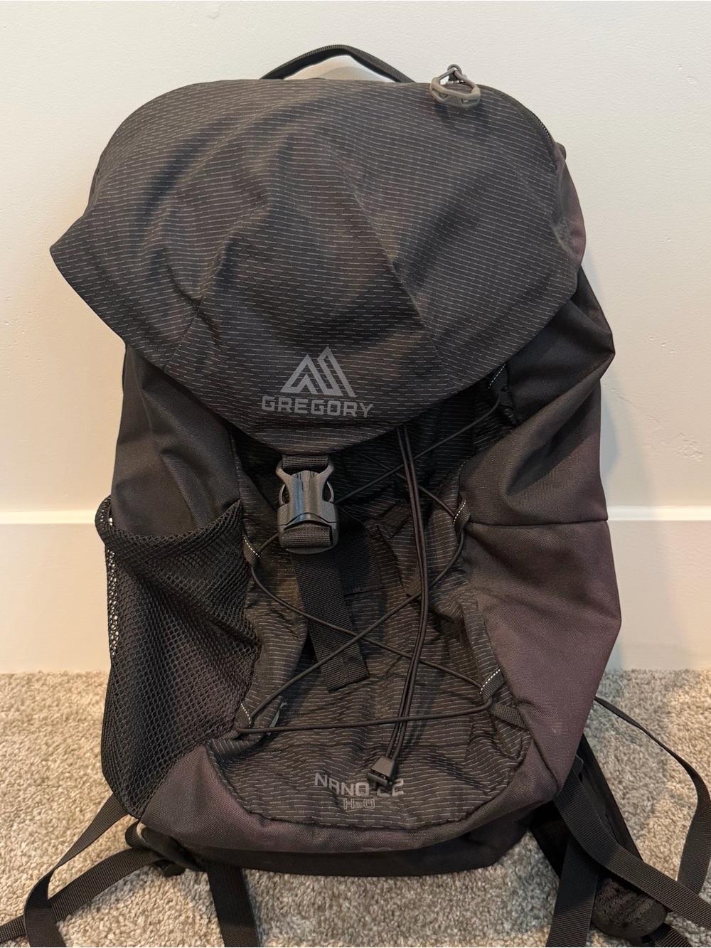 Gregory Nano 22 H2O Backpack Daypack Hiking No Hydration Reservoir